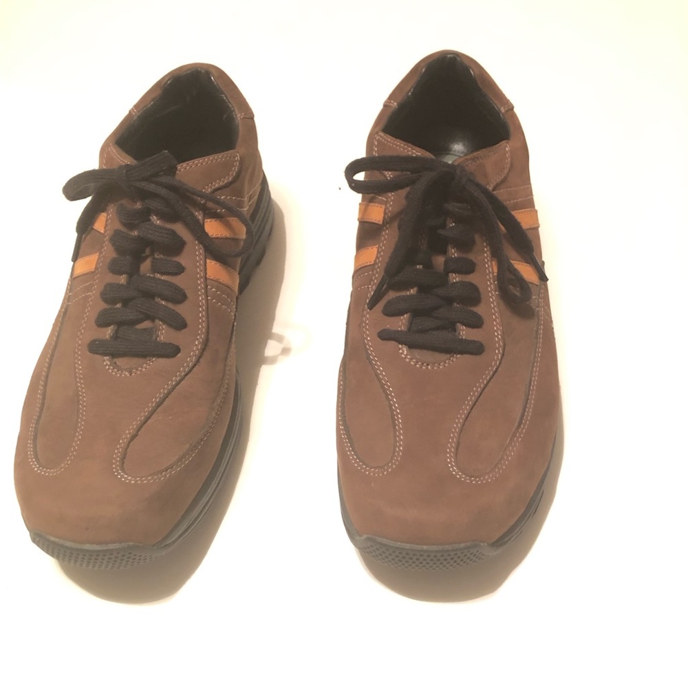 GoLite Men’s Brown/ Orange Hiking Shoes Size 12.5